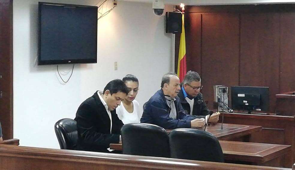 Se adelanta audiencia de medida de aseguramiento en contra de el exsenador Gil, Carlos Bermeo, Orlando Villamizar, Ana Cristina Solarte y Yamit Acero