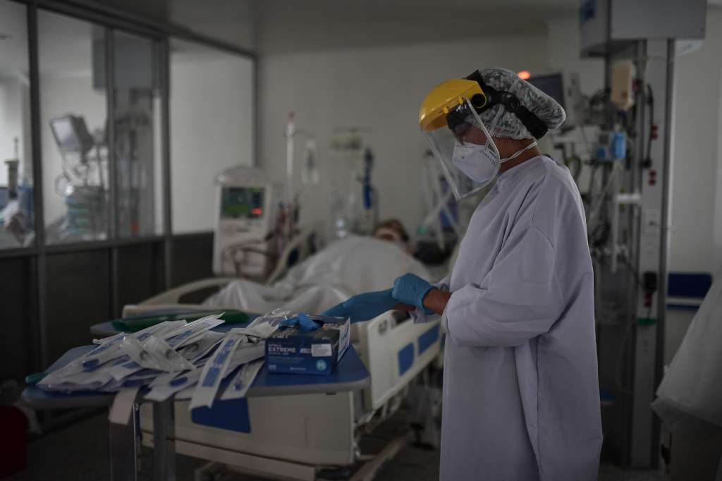 Unidad de cuidados intensivos UCI de este hospital ubicado al sur de Bogotá