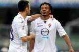 Juan Guillermo Cuadrado guió a la Fiorentina a vencer a Bolonia