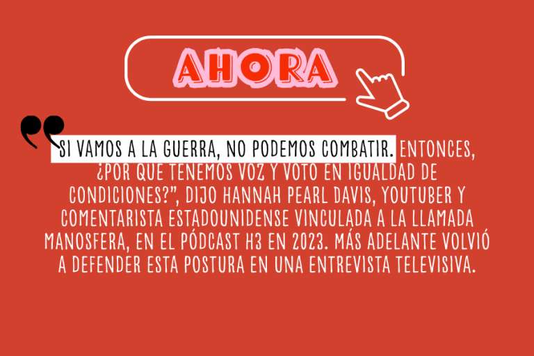 Discursos que cuestionan el sufragio femenino en Estados Unidos.