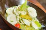 Receta para preparar ceviche de palmito fresco del Putumayo y cítricos