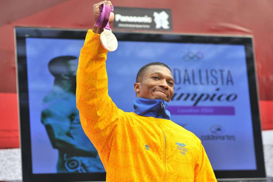 Óscar Figueroa ayer en el Comité Olímpico Colombiano. / David Campuzano