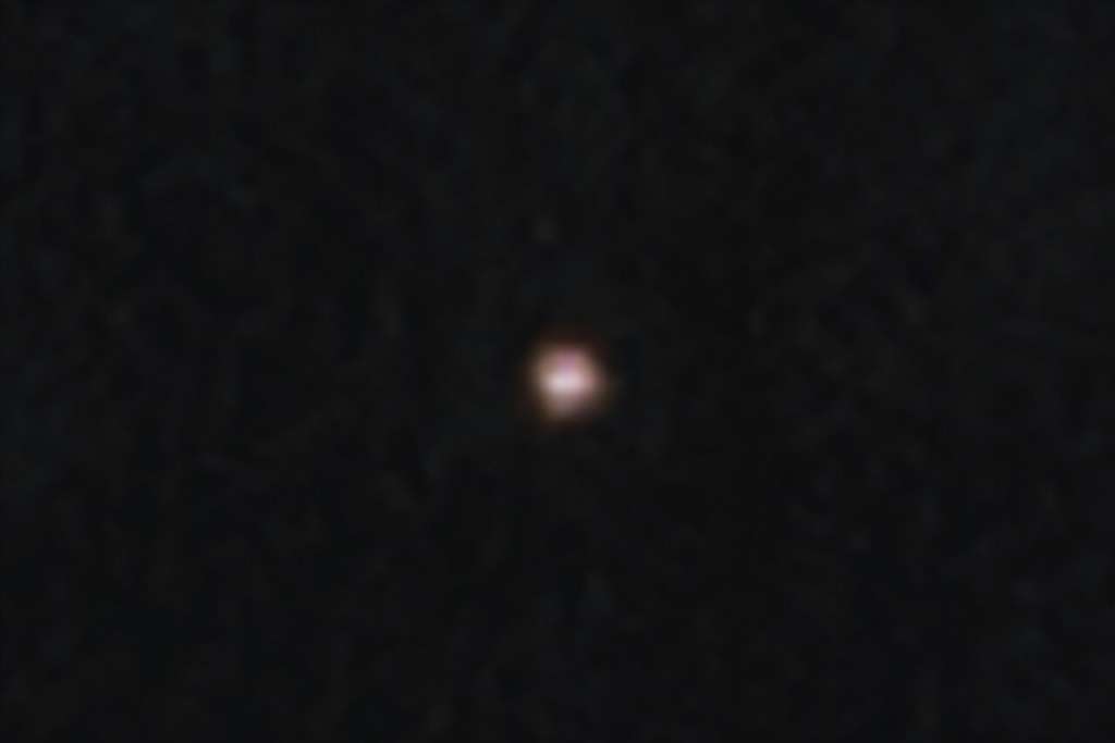La nueva foto del asteroide 2024 YR4.