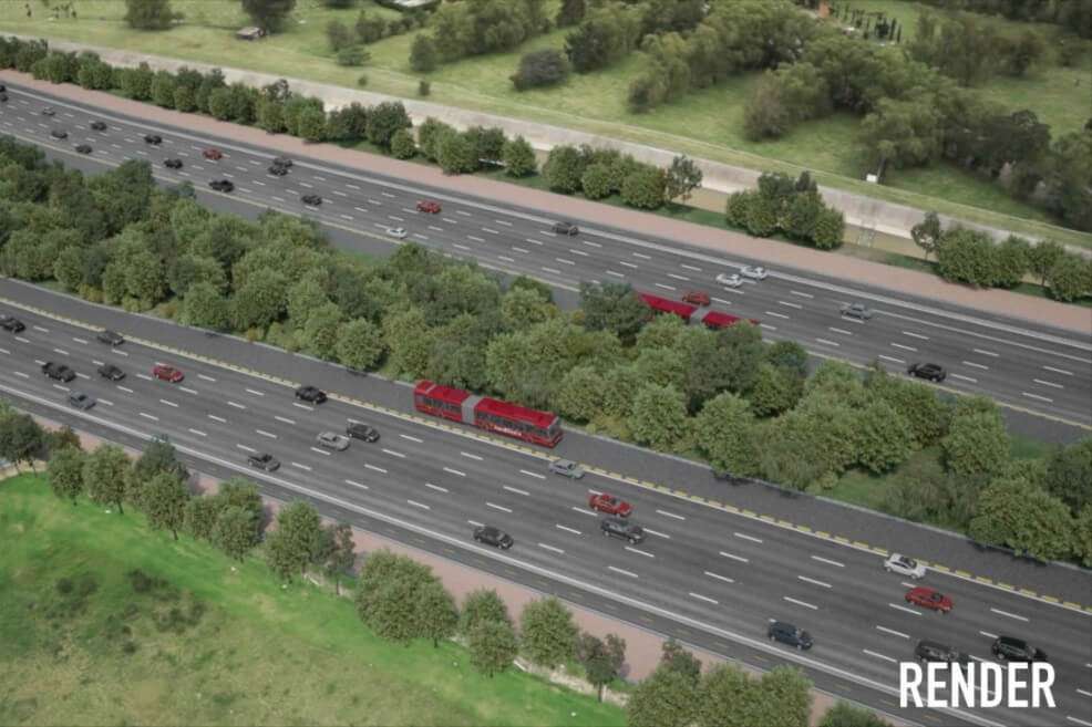 Proyecto de ampliación de los accesos a Bogotá por la Autopista Norte, Accenorte. / Cortesía - ANI