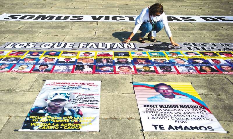 El Comité de Escogencia de los integrantes de la Comisión de la Verdad dio a conocer los nombres de los once expertos que la integran. / AFP