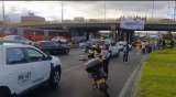 Movilidad 8 de julio: plantón afecta un carril en la Autonorte con calle 134