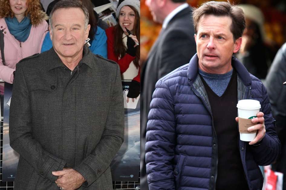 Robin Williams y Michael J. Fox.
