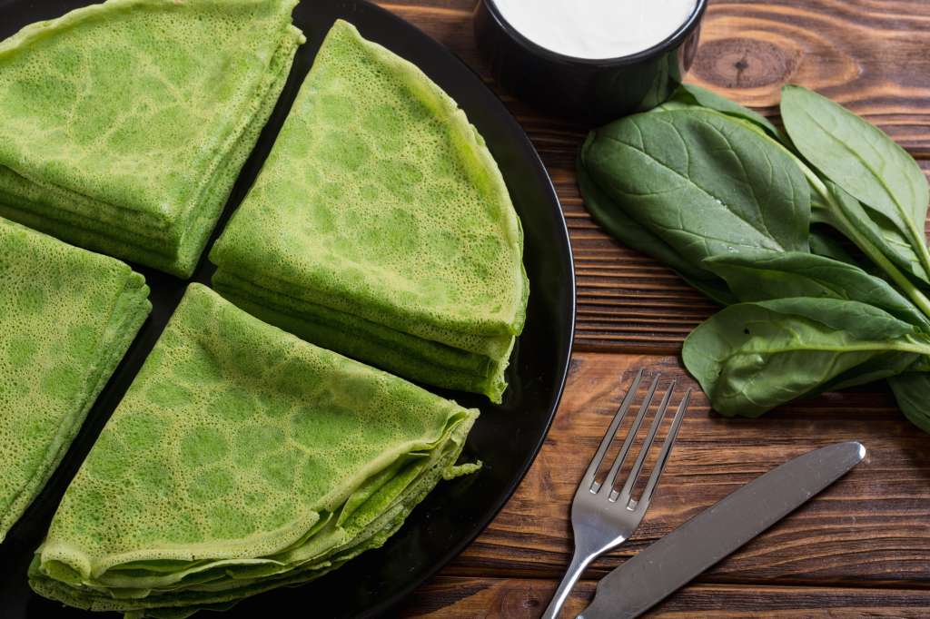 Tortillas de espinaca
