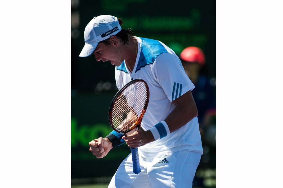 Alejandro González, número 83 del escalafón mundial ATP. / EFE