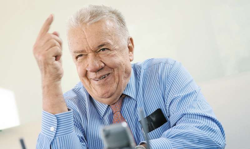 Rudolph Hommes, exministro de Hacienda.