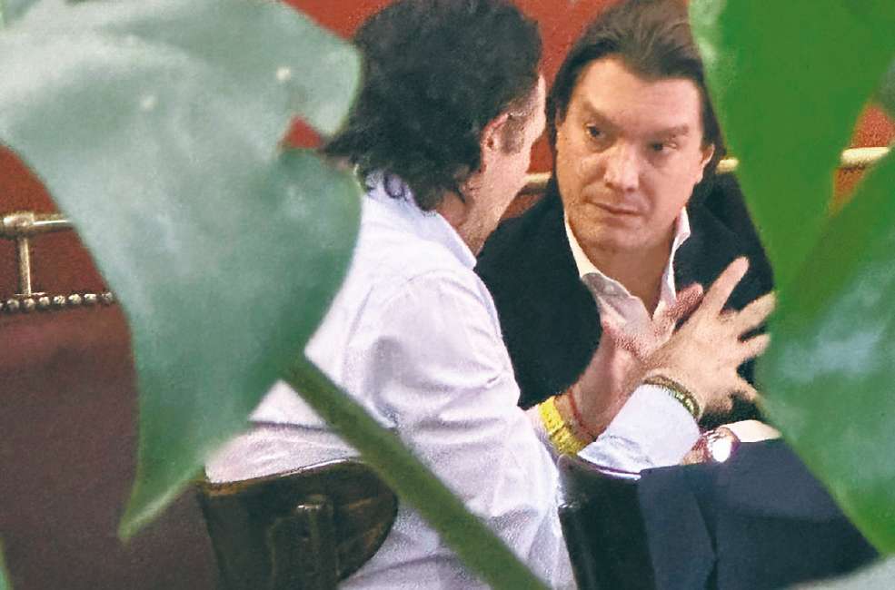 Federico Gutiérrez (izq.) y Juan Fernández.
