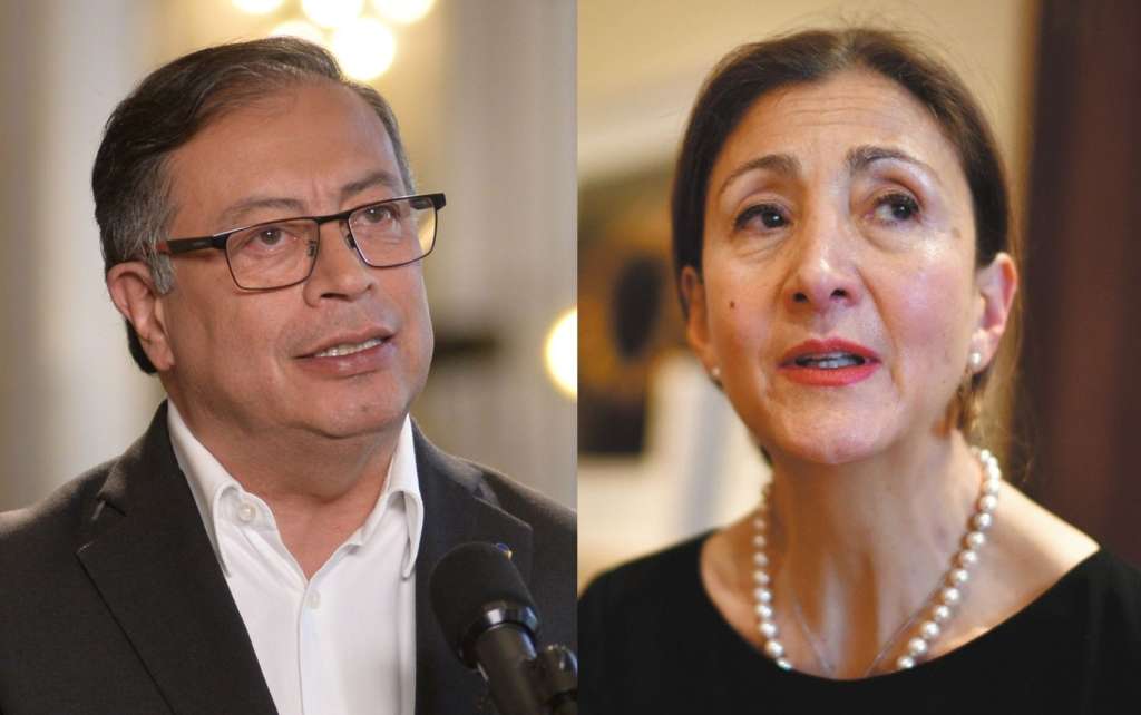 Gustavo Petro e Ingrid Betancourt.