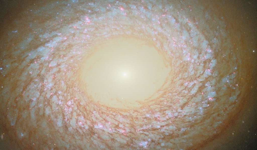 Esta imagen del telescopio espacial Hubble de la NASA/ESA muestra la galaxia NGC 2775.