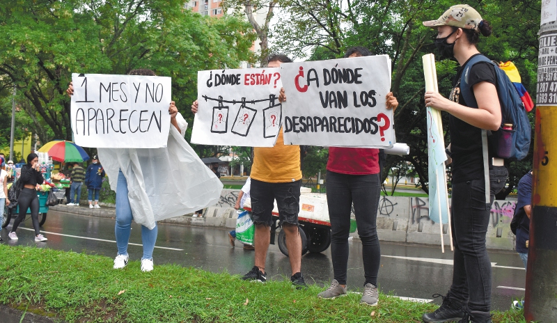 Fueron 578 casos de desapariciones este año en Antioquia, según el IPC. / Agencia de Prensa IPC