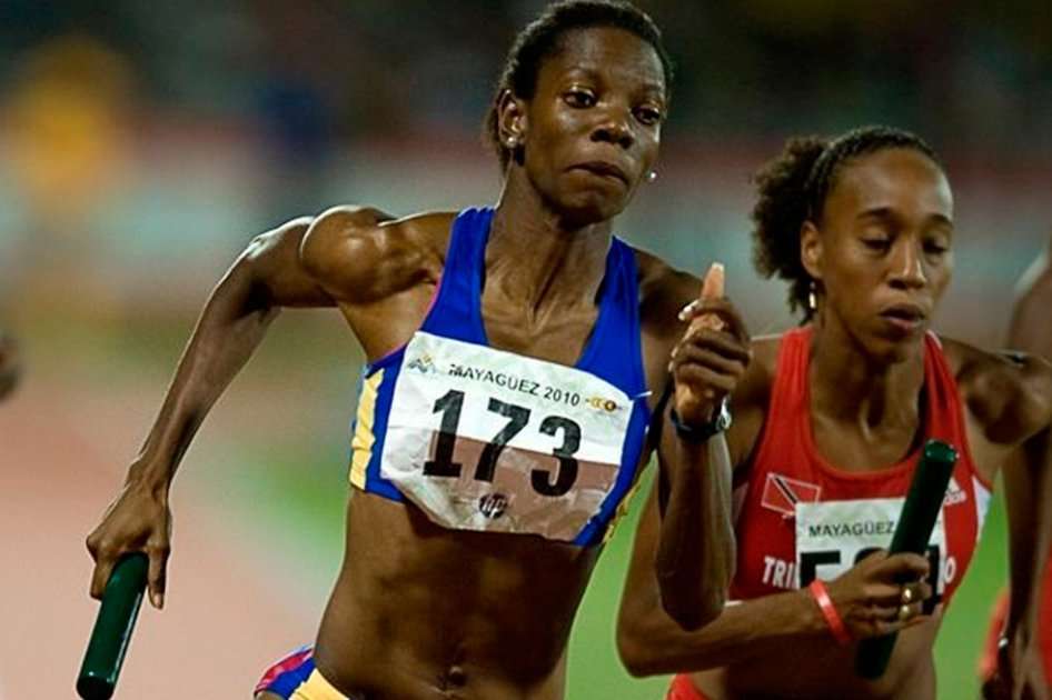 Yomara Hinestroza atleta colombiana. Foto cortesía: Atletismoenmexico.com