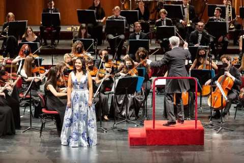 Andrea Niño y su concierto de ópera “Matices de mezzo”, en el Teatro Libre