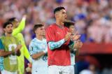 El emotivo homenaje de Cristiano Ronaldo a Diogo Jota tras clasificar con Portugal