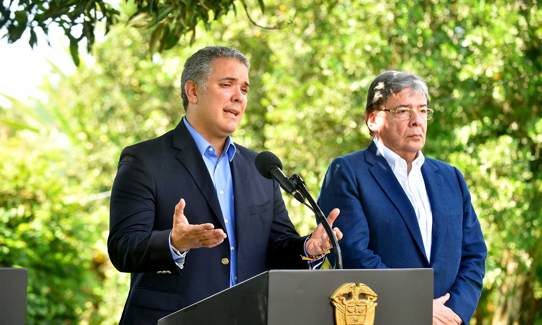 El Estado colombiano se comprometió. Ahora, está demostrando que no tiene palabra. / Foto: Juan Orlando Hernández - Presidencia de la República