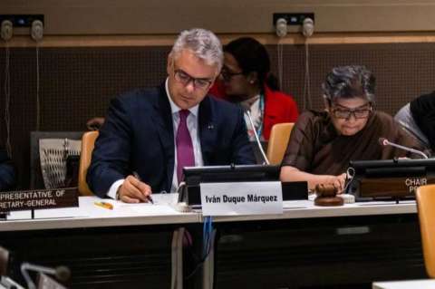 Duque pide que Misión de Verificación de ONU siga hasta que termine implementación