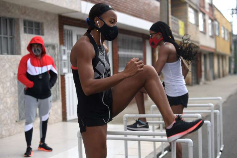 Entrenamiento Evelys Aguilar