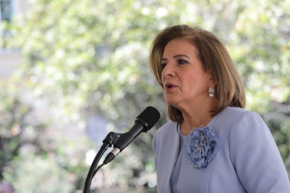 Acto de posesión de Margarita Cabello como Procuradora