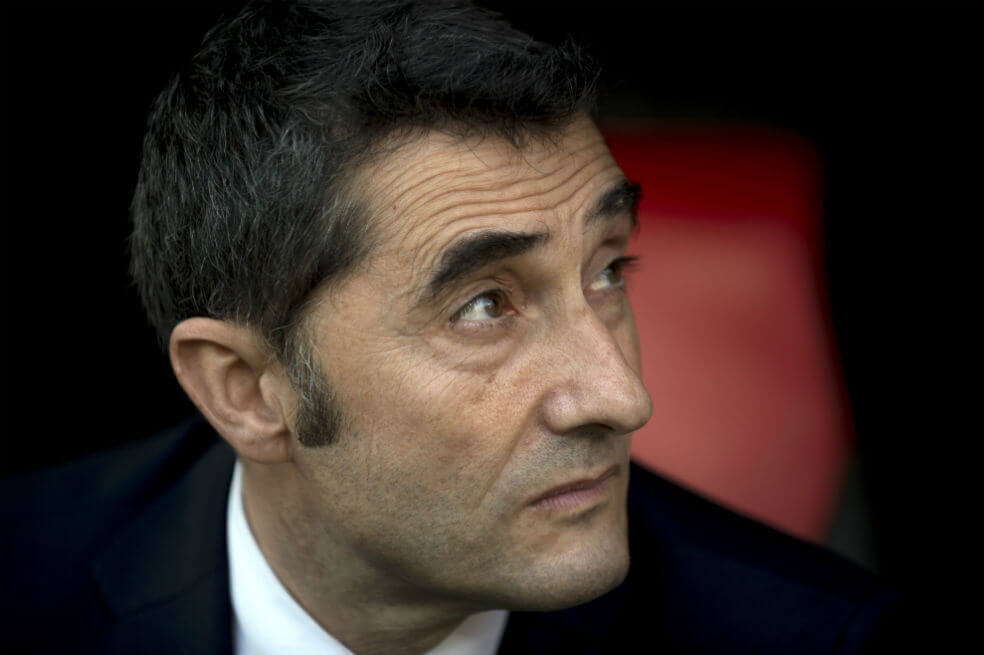 Ernesto Valverde, técnico del Barcelona. / EFE