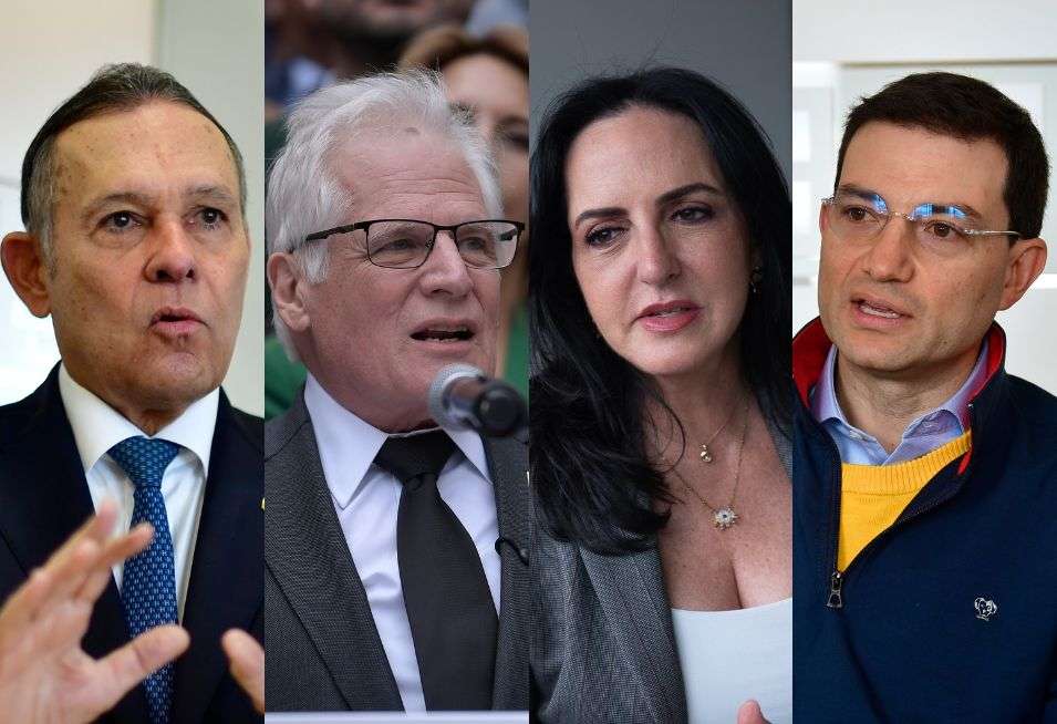 Efraín Cepeda, Felipe Córdoba, María Fernanda Cabal, Miguel Uribe