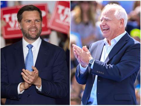 Debate Vance vs. Walz: se enfrentan los candidatos a la vicepresidencia de EE. UU.