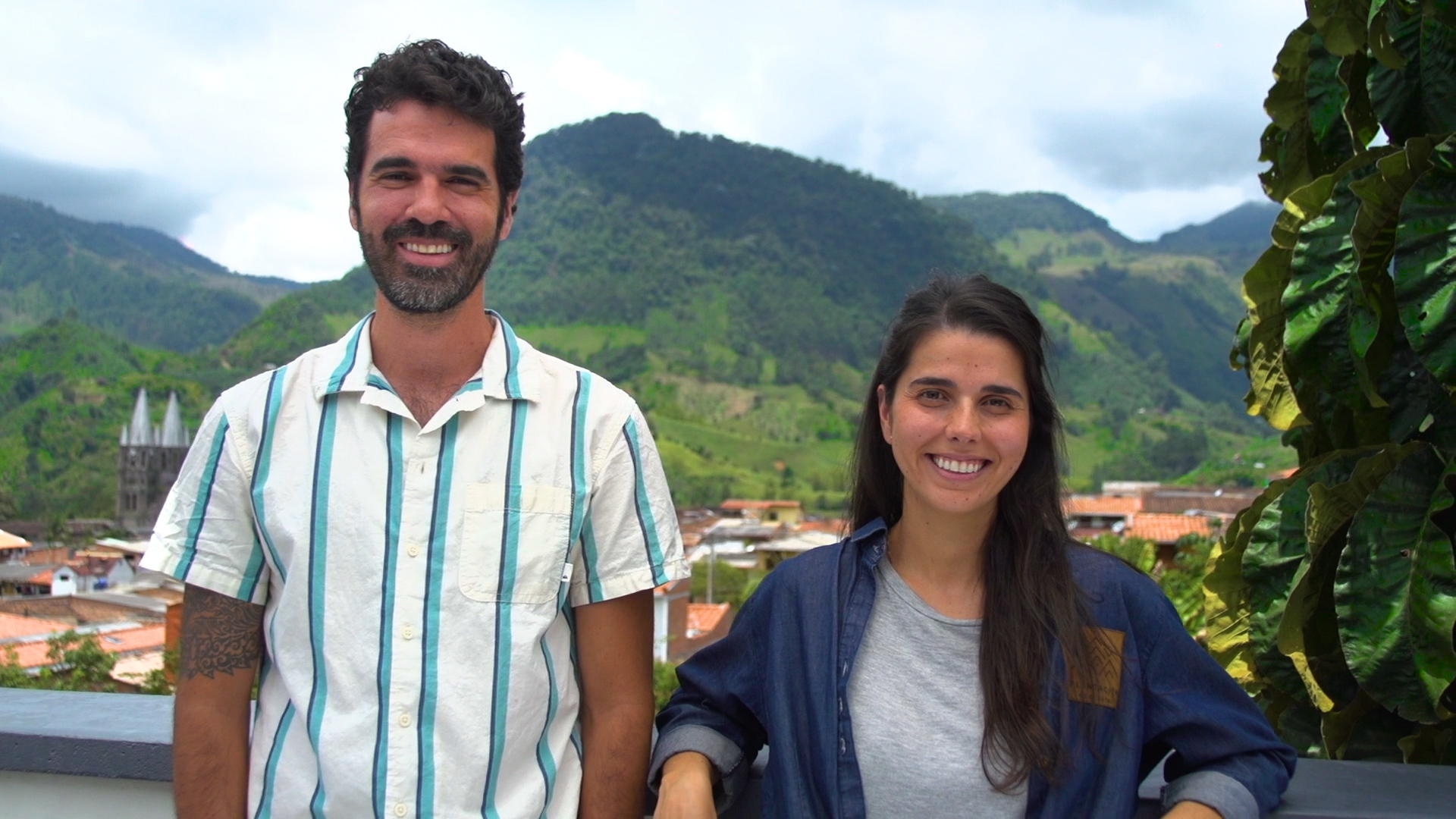 Daniel Hernández y Verónica Arango, dueños de Hotel Plantación.