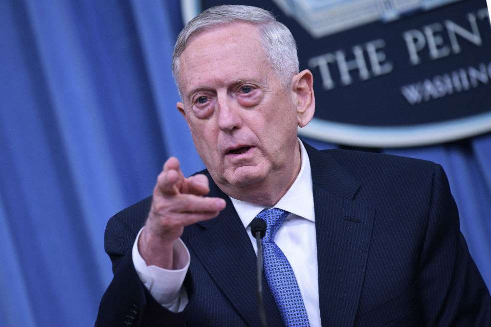 Jim Mattis. /AFP