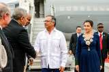 El presidente Petro llegó a Panamá para asistir a la investidura de José Raúl Mulino