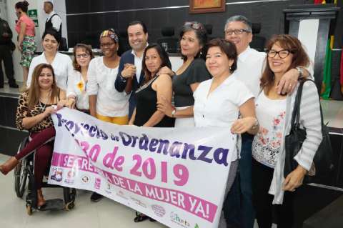 Asamblea de Santander aprobó el proyecto de ordenanza para crear la secretaría de la Mujer