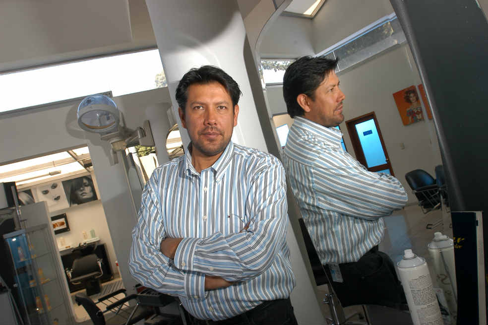 Martín Vidal, dueño de la red de peluquerías con el mismo nombre. / Archivo