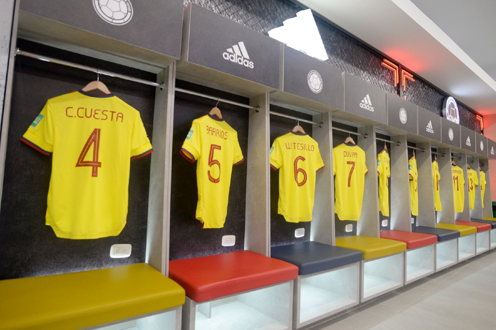 Hoy se inauguró la nueva sede de la selección de Colombia.