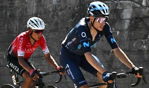 La mala hora del Movistar Team
