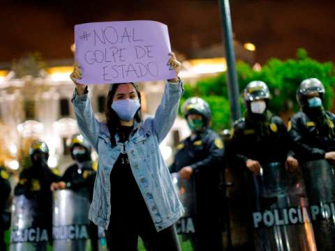 La corrupción, la raíz de las crisis políticas en Perú
