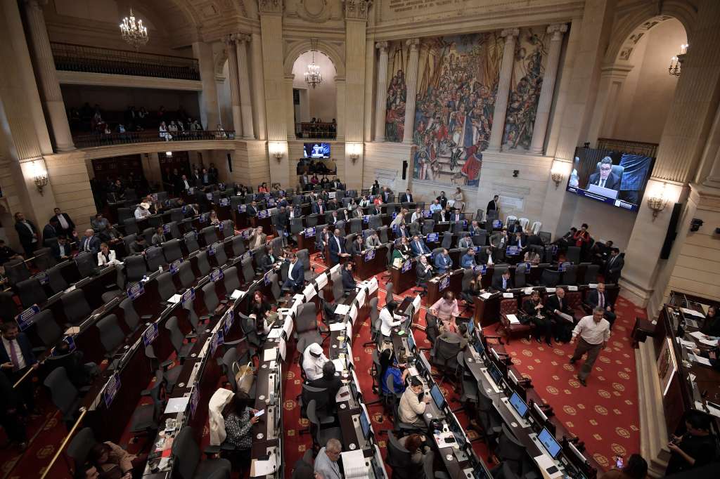 Plenaria en la Cámara para evaluar el decreto de conmoción interior en Catatumbo declarada por el presidente Petro.