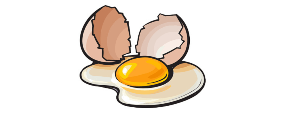 soñar con huevos que se rompen