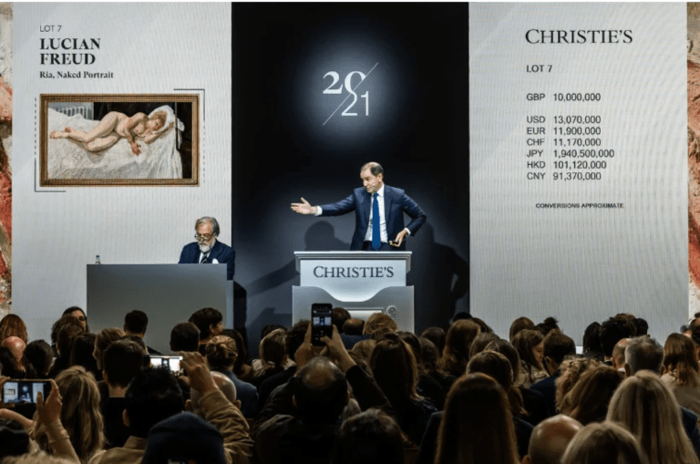 Un cuadro de Lucian Freud fue subastado por más de US$17 millones