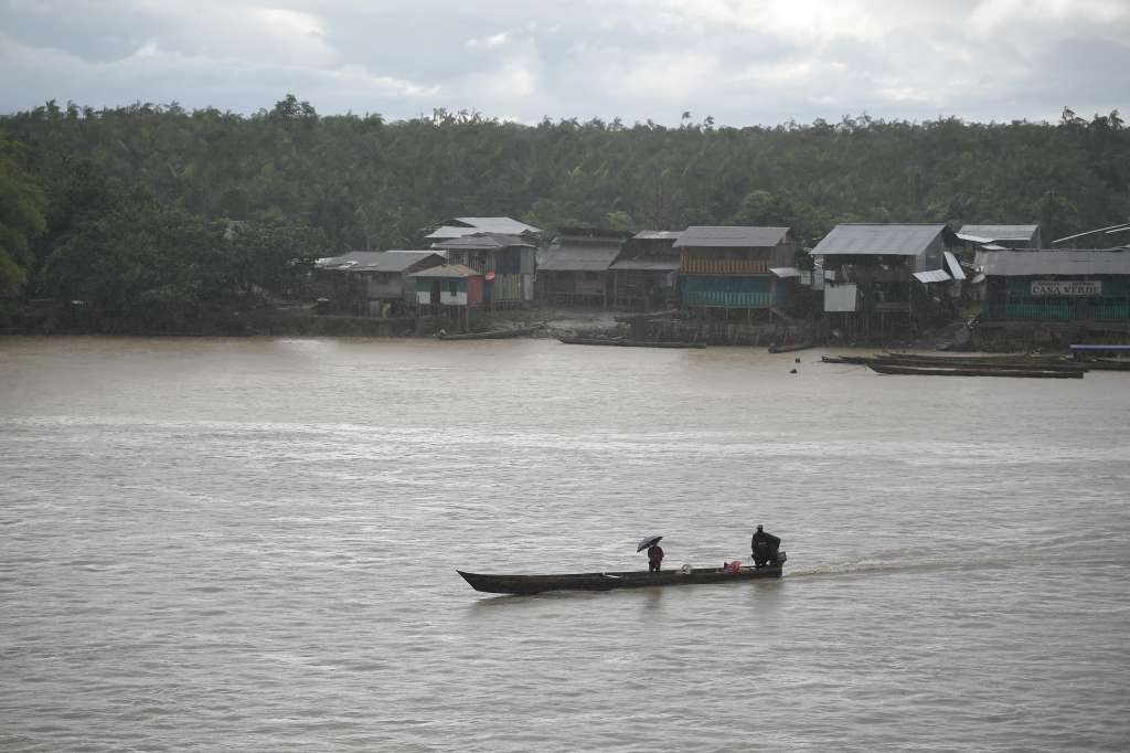 Rió visto desde Quibdó, Chocó.