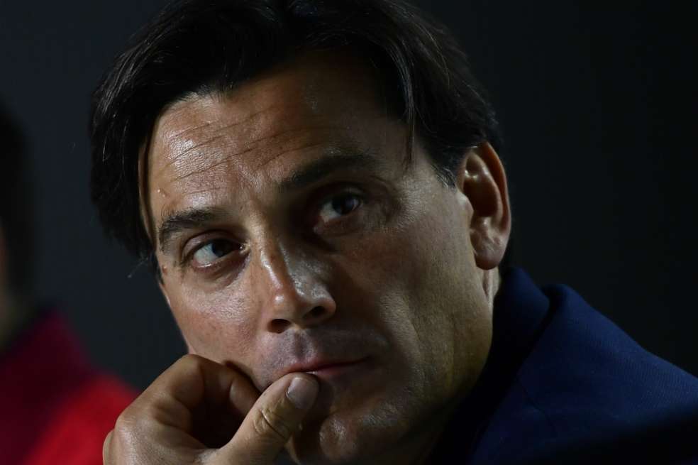 Montella asumió el mando del Sevilla FC a finales de 2017 / AFP