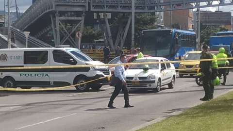 Tras intento de atraco en Bogotá presunto ‘rompevidrios’ fue asesinado