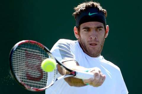Del Potro clasifica a la cuarta ronda de Indian Wells