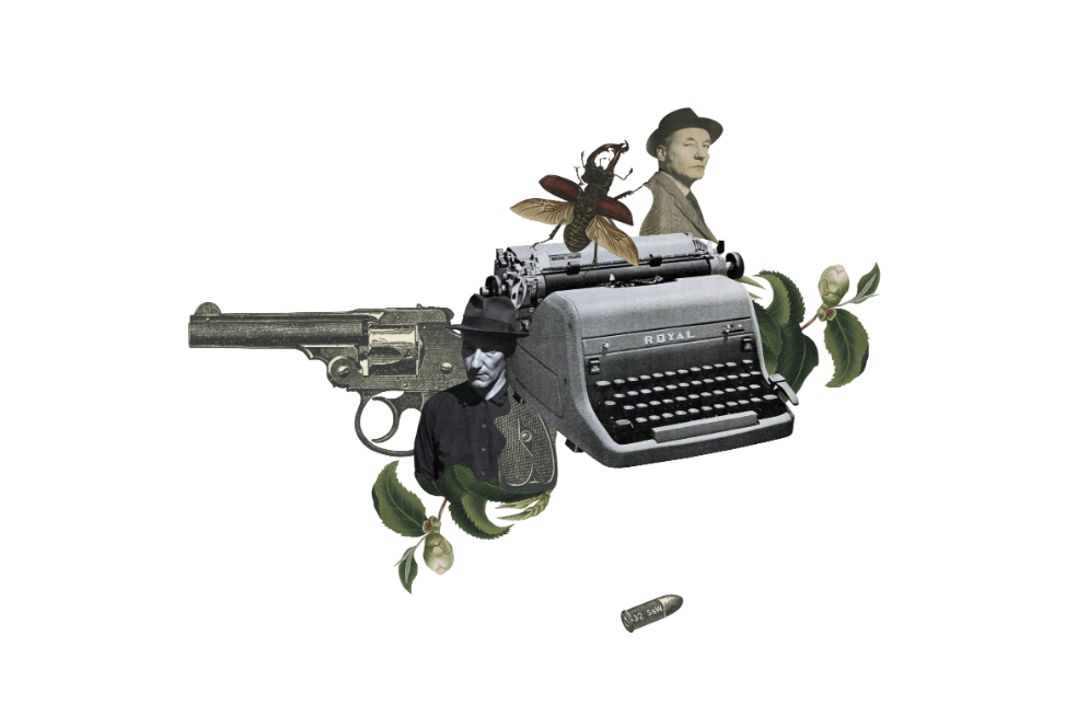 William Burroughs (1917-1997), novelista estadounidense, fue uno de los referentes de la Generación Beat pese a nunca estar de acuerdo con dicha etiqueta. / Ilustración: Tania Bernal