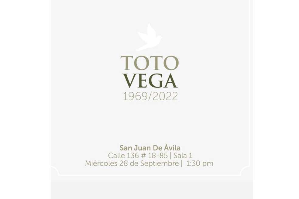El actor santandereano Toto Vega falleció en la noche del pasado domingo 25 de septiembre, luego de clausurar el Festival de Cine Verde de Barichara.