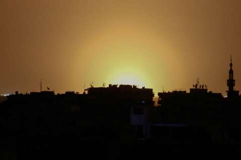 Israel disparó misiles contra "una posición militar" cerca de Damasco