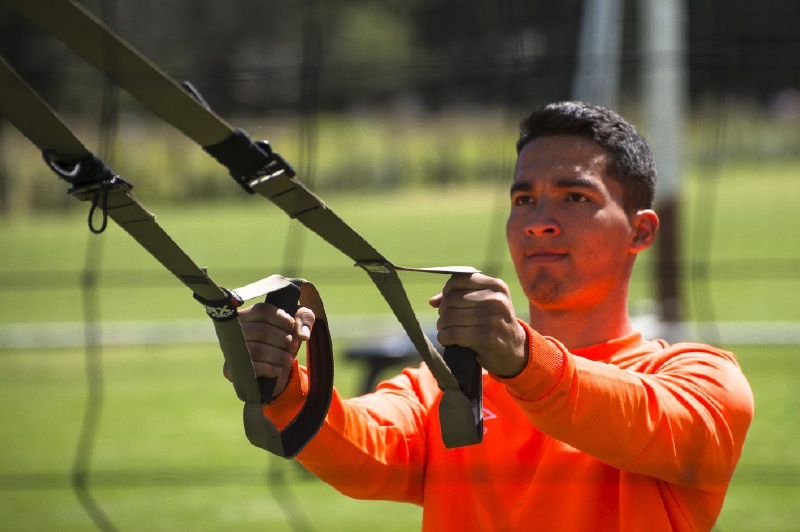 Juan Sebastián Pedroza, volante de Independiente Santa Fe. / Samuel Norato - Independiente Santa Fe