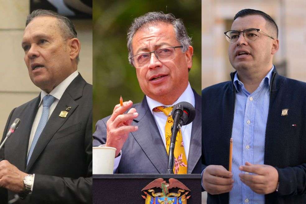 Efraín Cepeda Gustavo Petro Jaime Raúl Salamanca