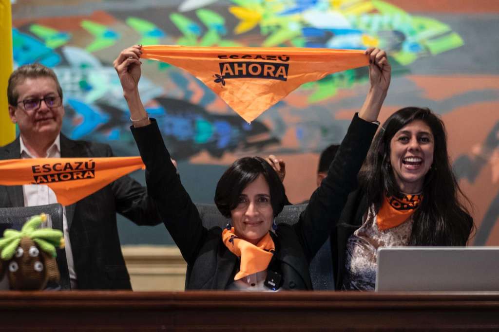 La ministra de Ambiente, Susana Muhamad, dijo que el aval de la Corte es un "paso histórico en Colombia hacia la protección de quienes defienden la naturaleza".