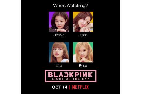 Documental de Blackpink, “Light Up the Sky”, se estrenará en octubre por Netflix
